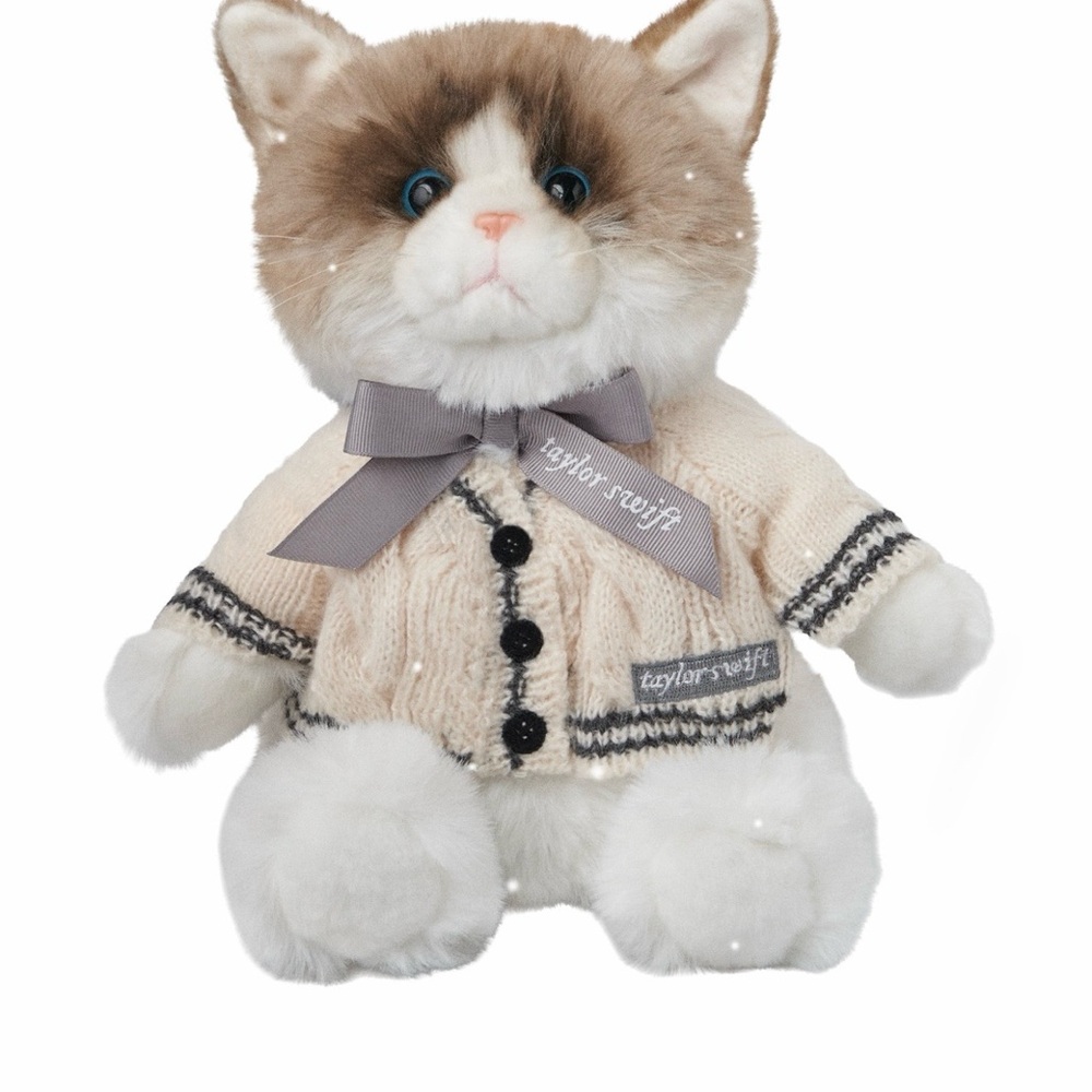 Taylor Swift Folklore Cardigan Plush Cat